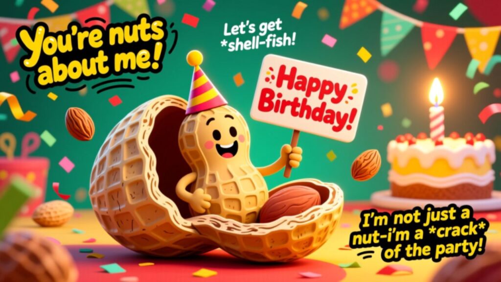Nut Puns for Birthday