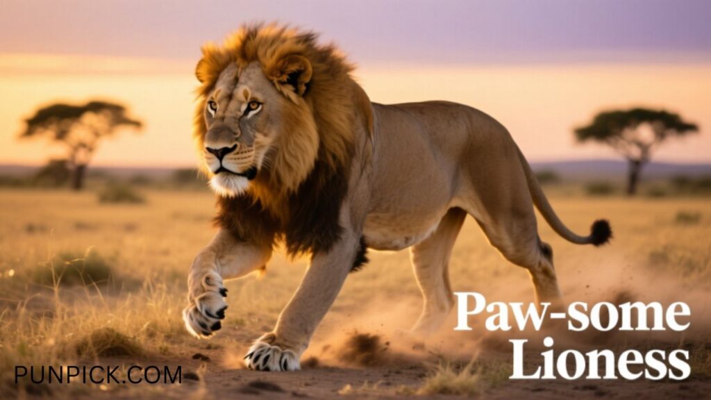 Paw-some Lioness Puns