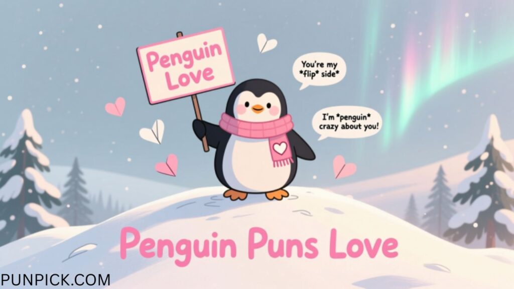 Penguin Puns Love