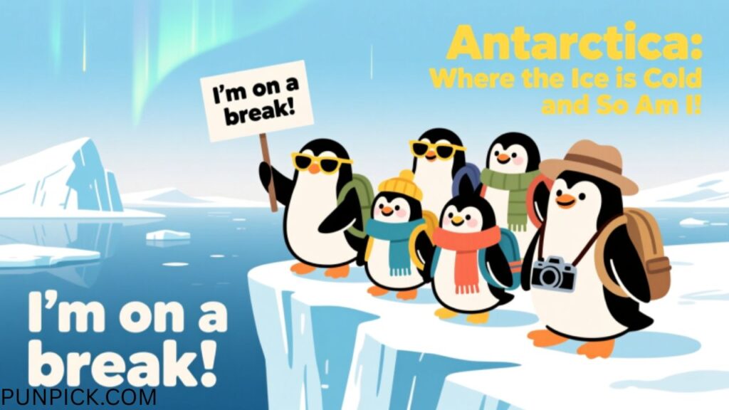 Penguin Puns for Tourists and Travelers