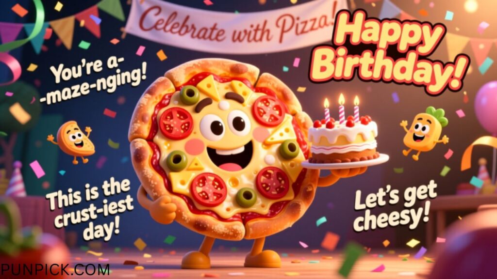 Pizza Puns for Birthday