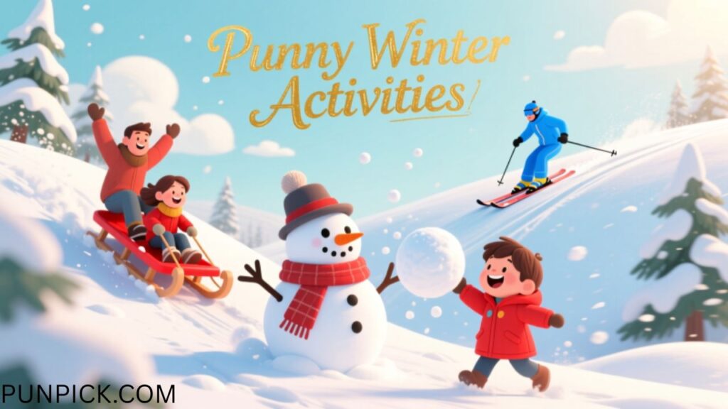 Punny Winter Activities