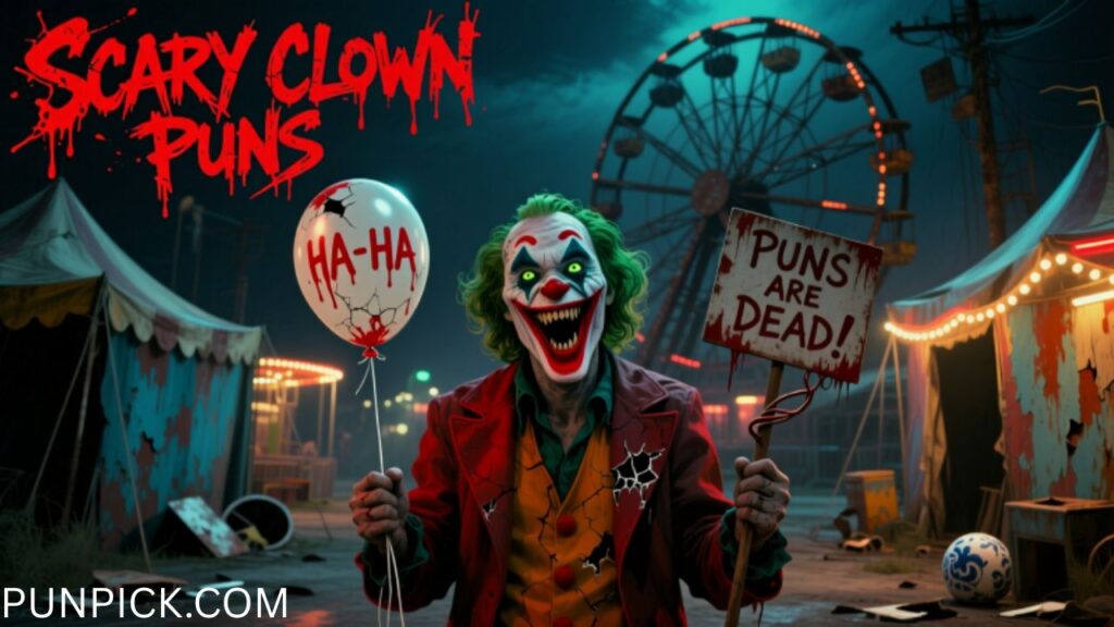 Scary Clown Puns