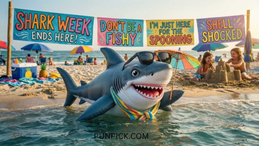 Shark Puns for Beach Party