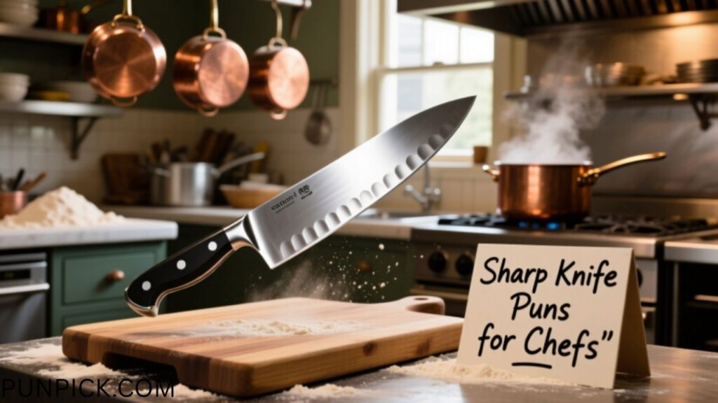 Sharp Knife Puns for Chefs