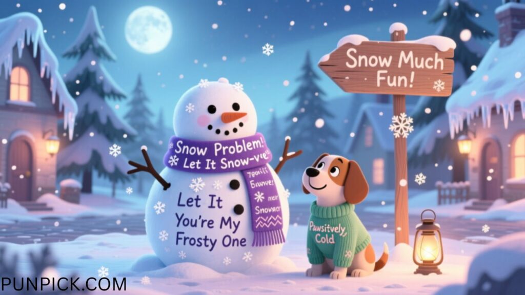 Snow Winter Puns