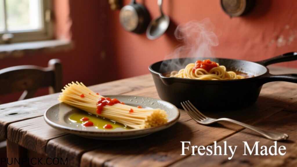 Spaghetti Noodle Puns