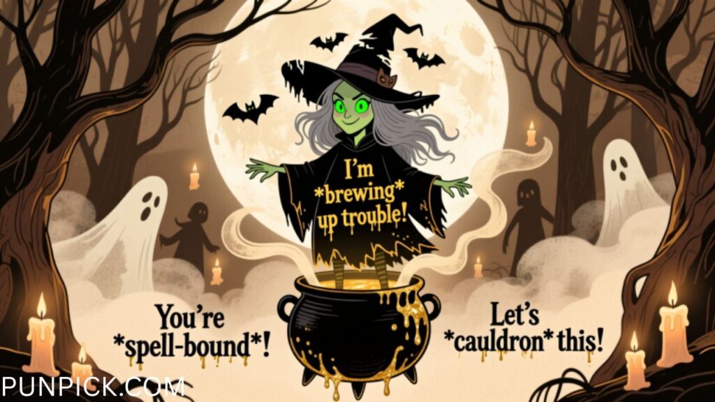 Spooky Witch Puns For Any Occasion
