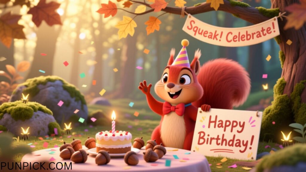 Squirrel Birthday Jokes