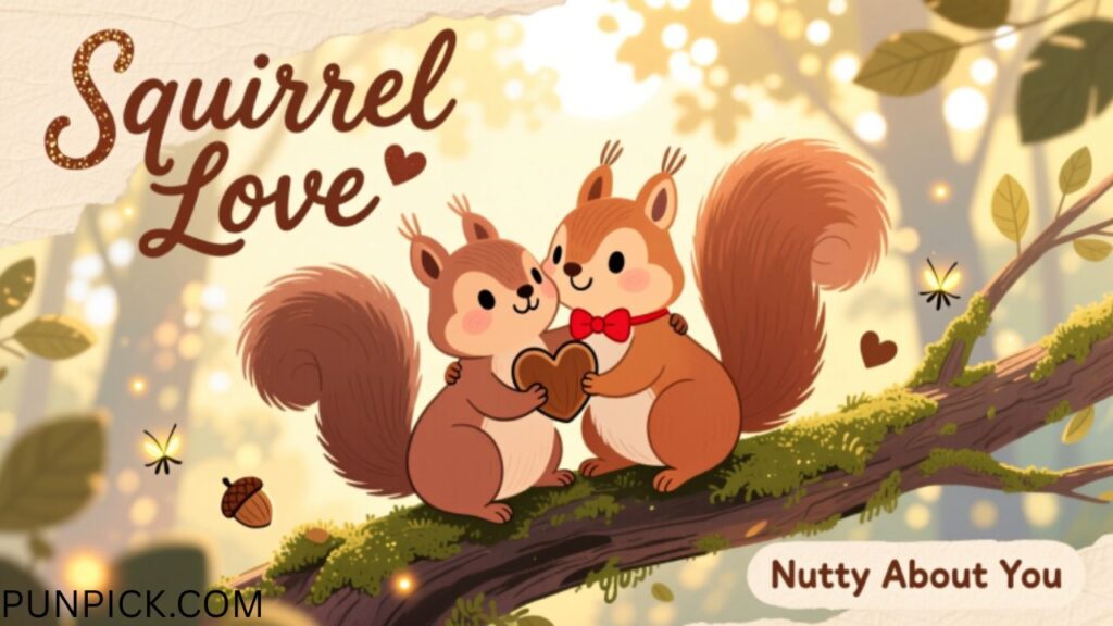 Squirrel Love Puns