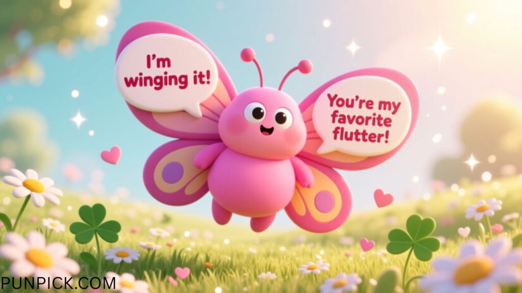 Sweet and Silly Butterfly Puns