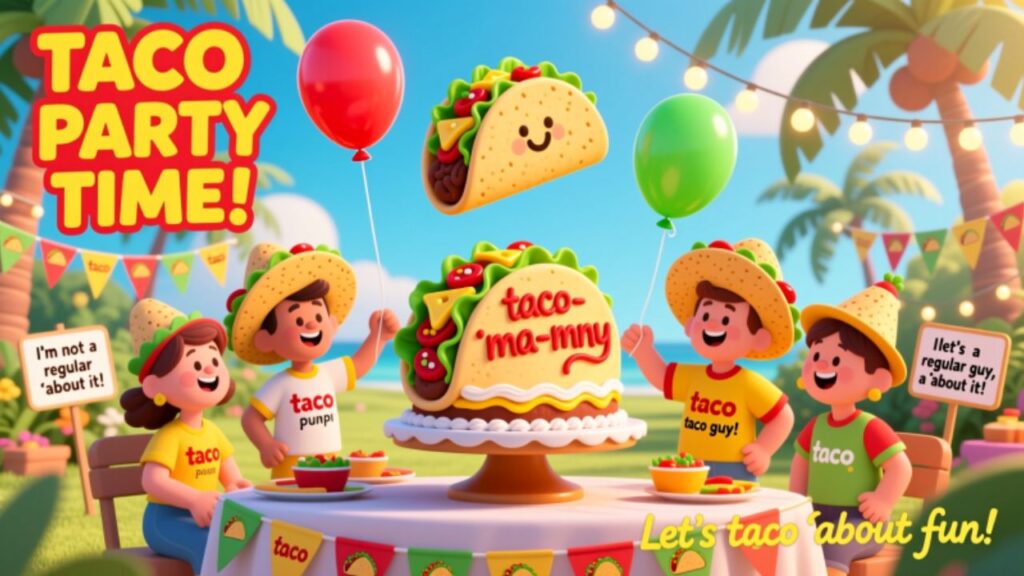 Taco Party Theme Puns