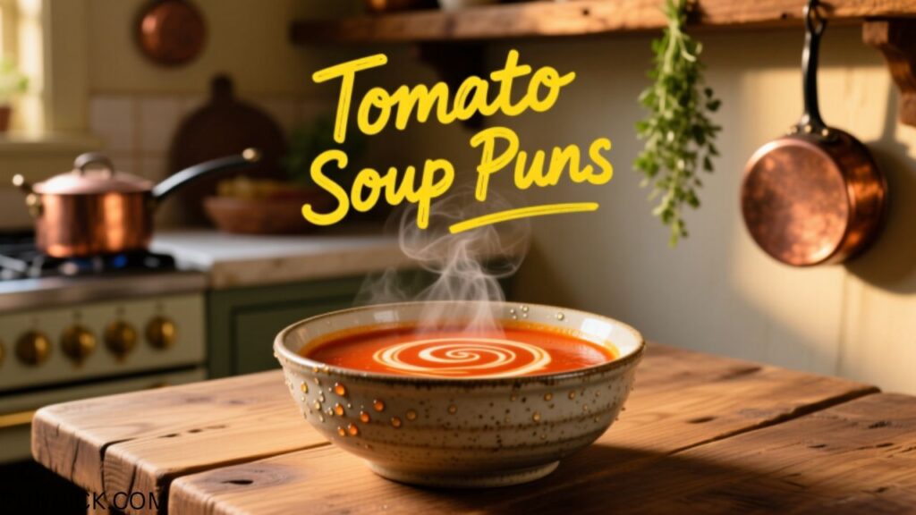 Tomato Soup Puns