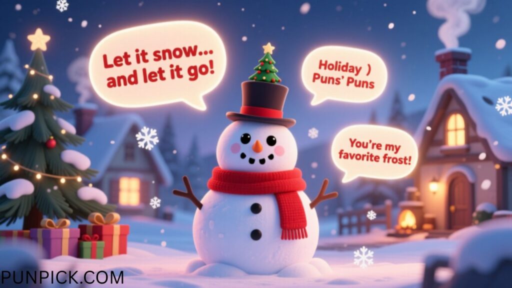 Winter Holiday Puns