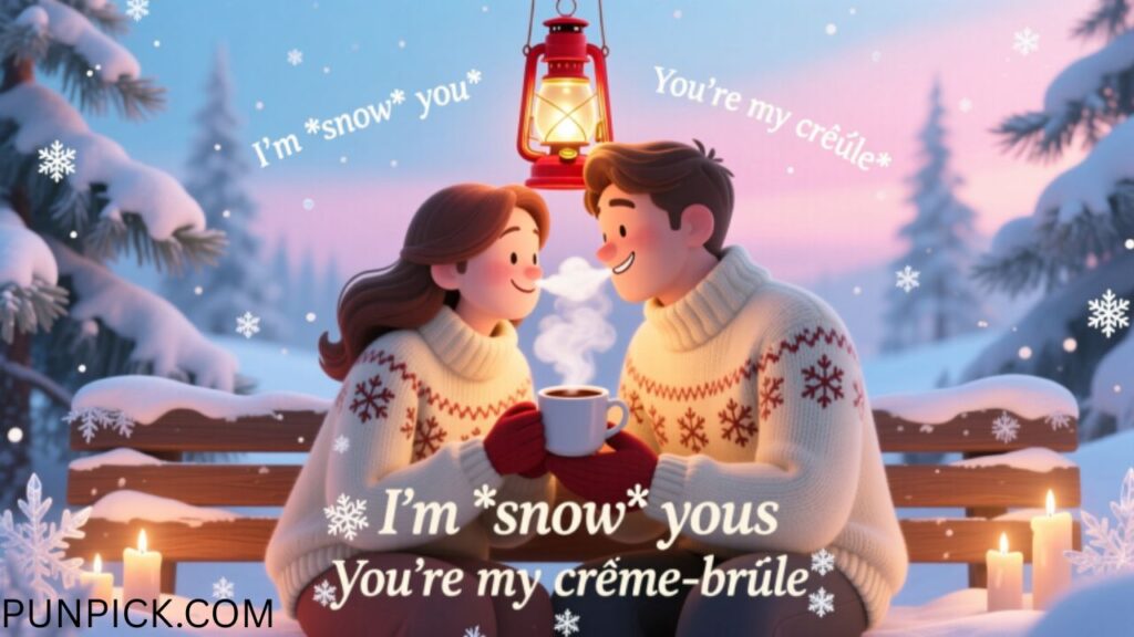 Winter Love Puns for Couples