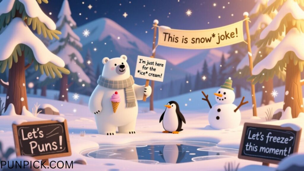 Winter Wonderland Puns