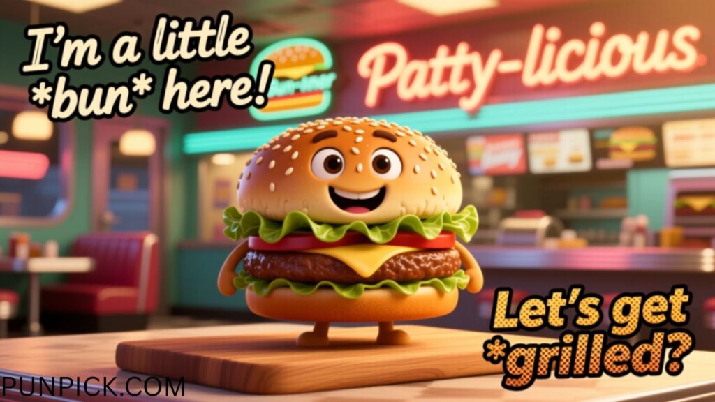 345+ Sizzling Burger Puns That’ll Grill Your Funny Bone