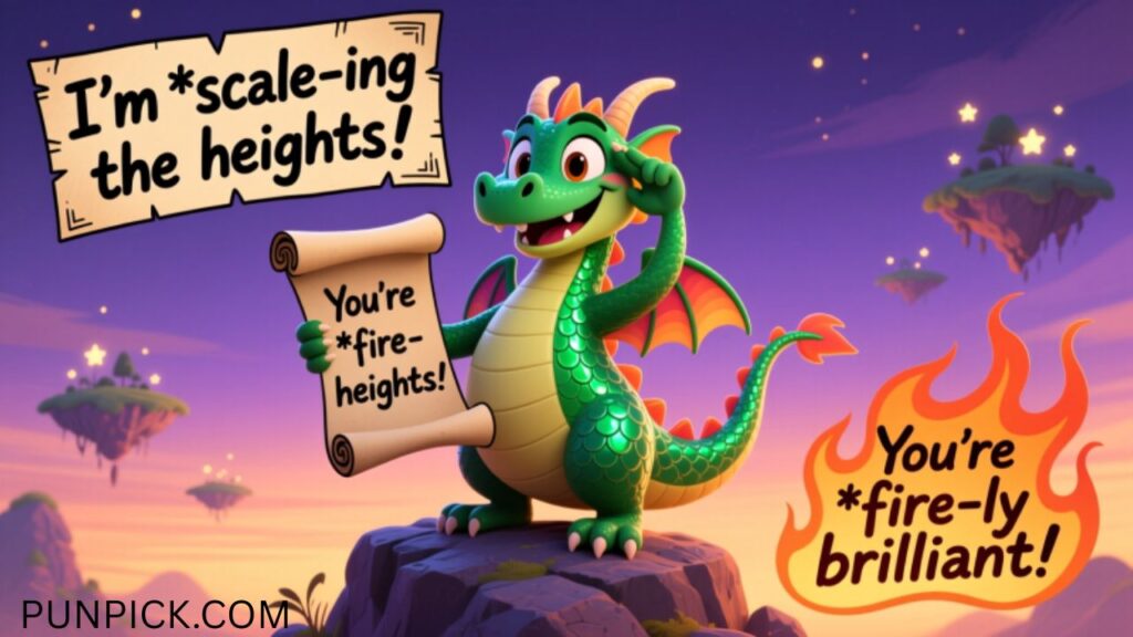 clever dragon puns