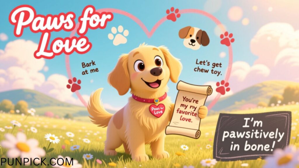 dog love puns