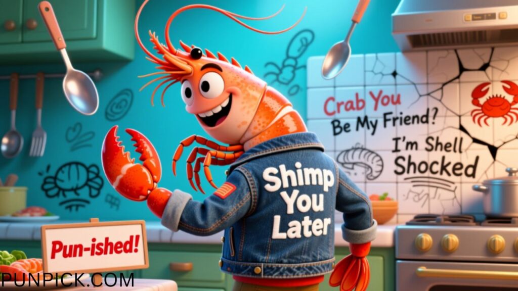 shrimp puns dirty