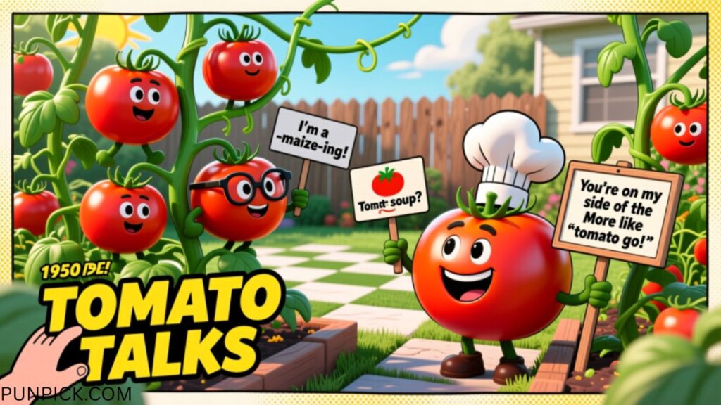 tomato garden puns