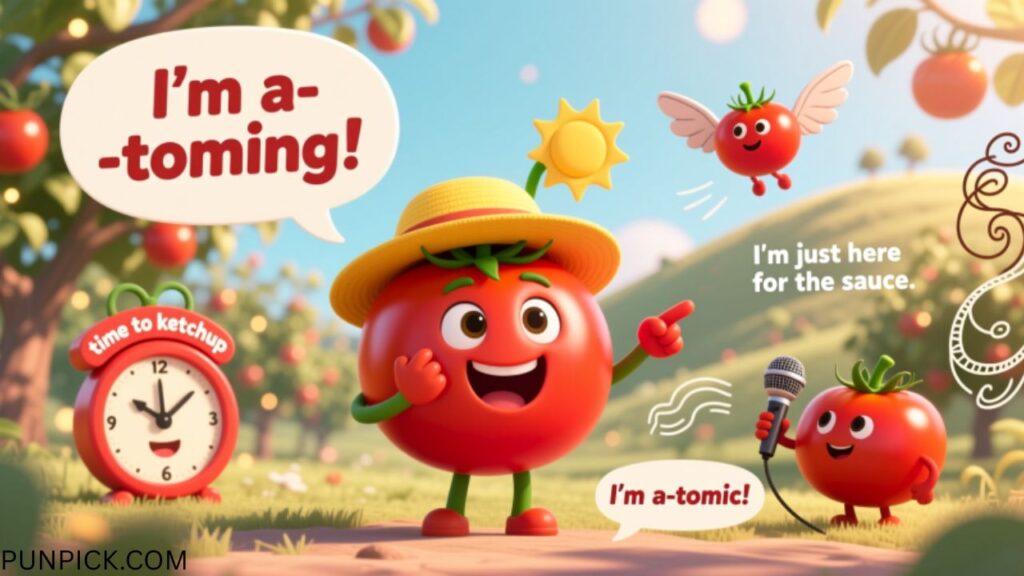 320+ Tomato Puns That’ll Make You Blush Red!