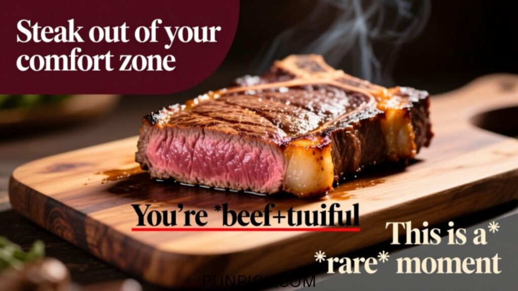 Beef Steak Puns