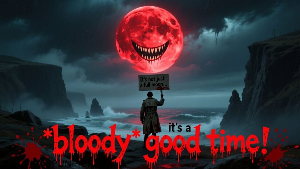 Blood Moon Puns