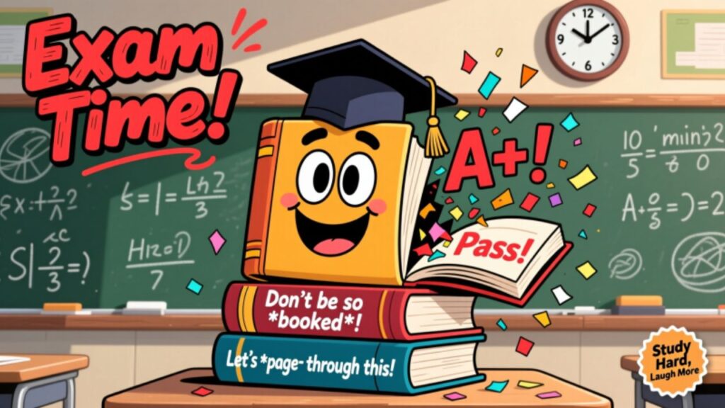 Book Puns for School Exams