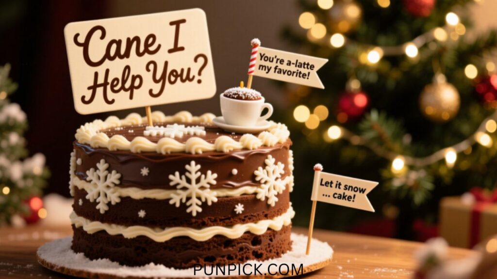 Cake Puns for Christmas