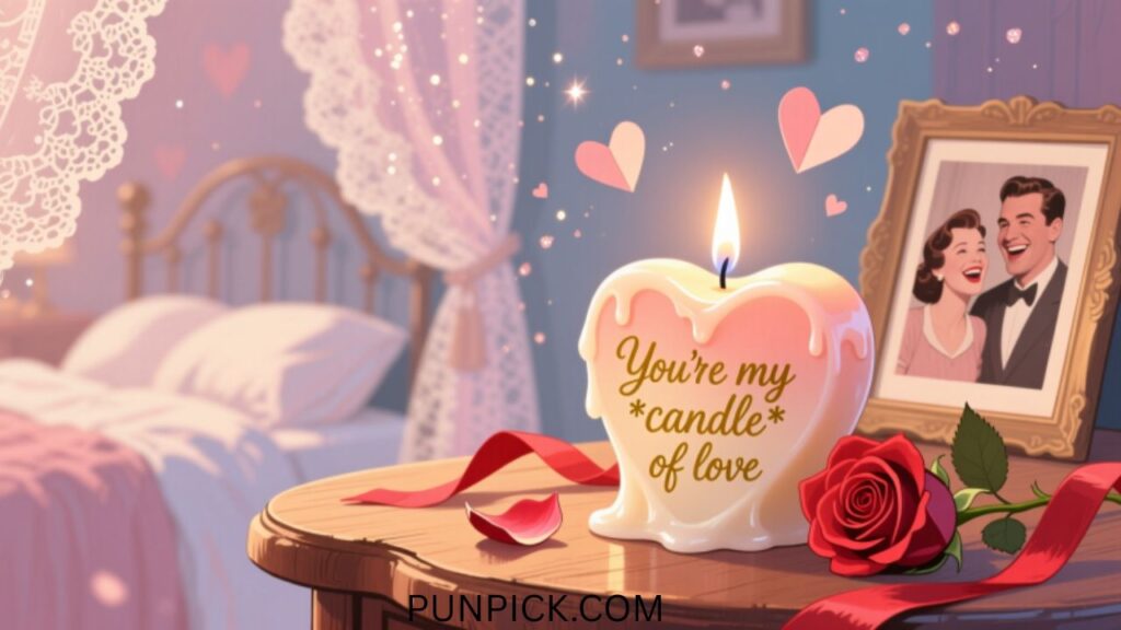 Candle Valentine’s Puns