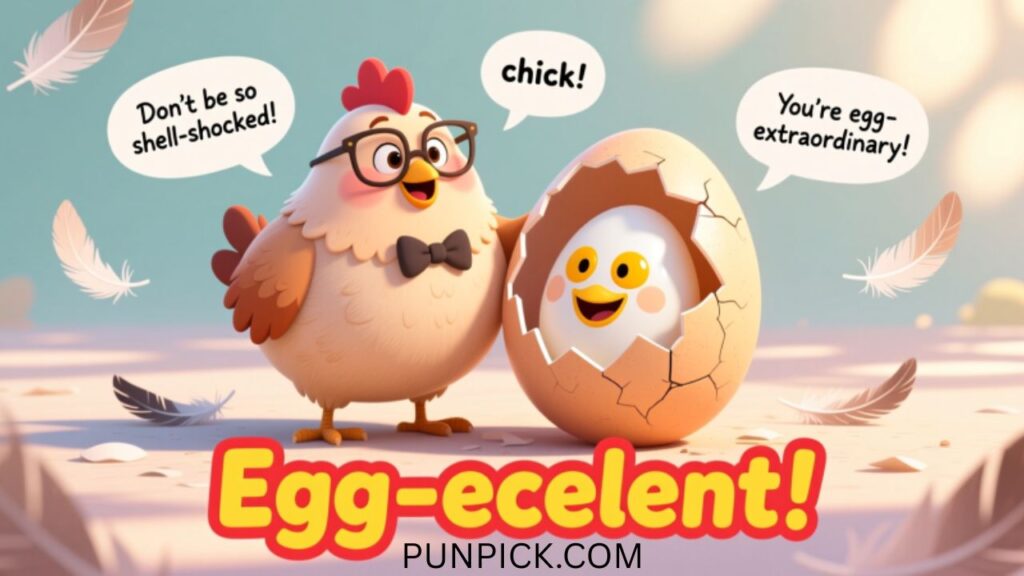 Chicken Egg Puns