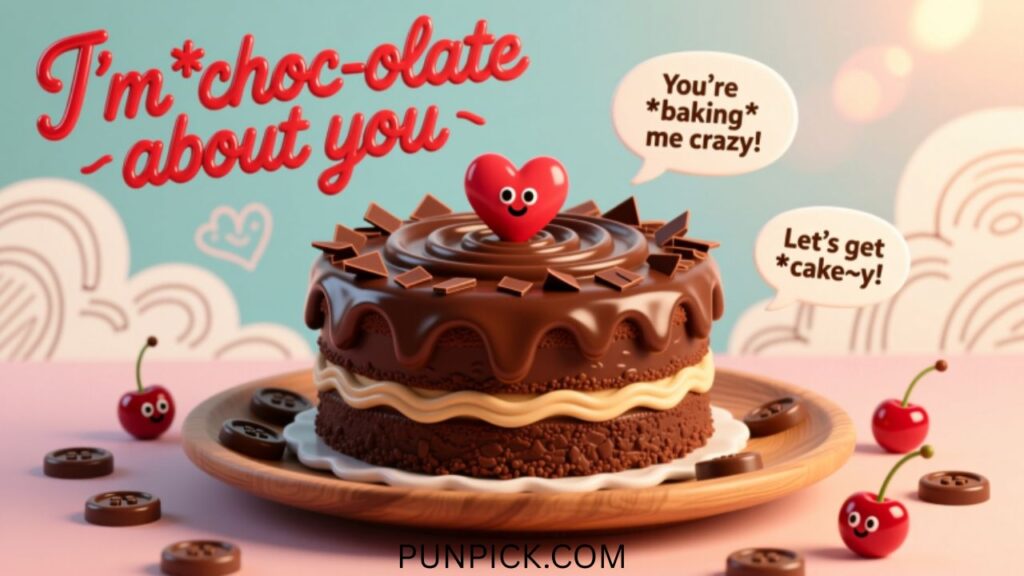 Chocolate Cake Puns