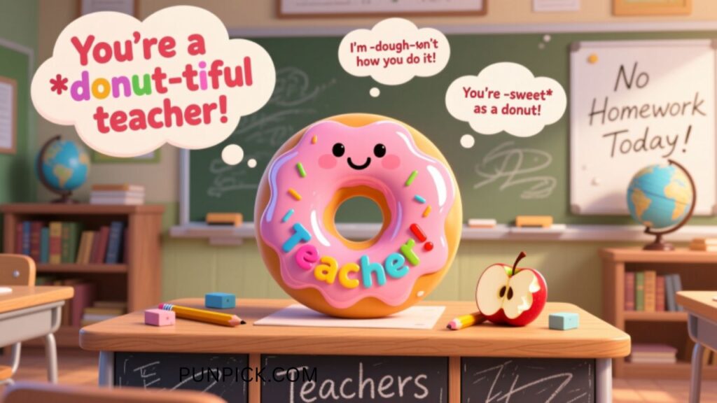 Donut Puns For Teachers