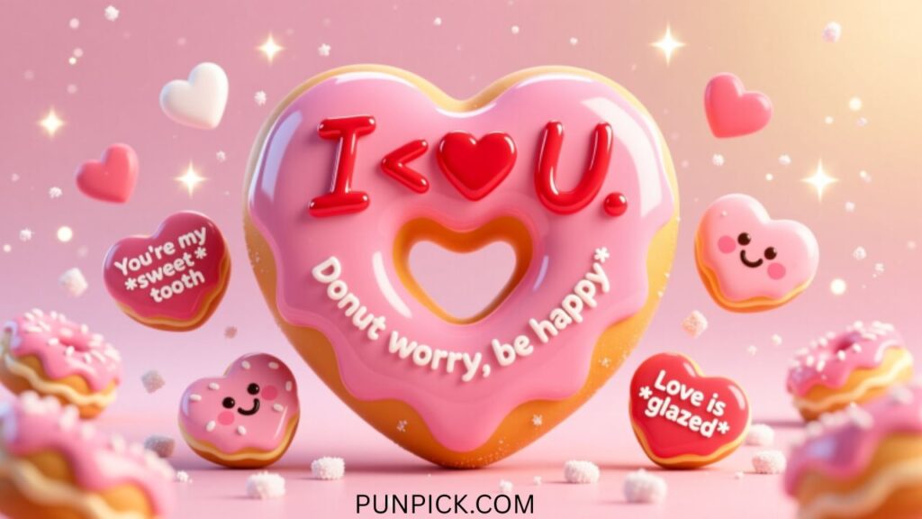 Donut Valentine’s Day Love Puns