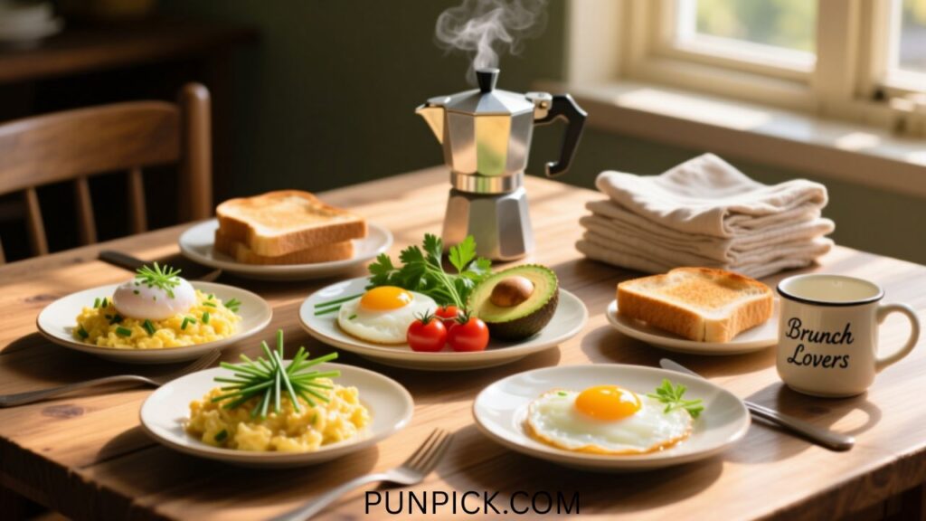 Foodie Egg Puns for Brunch Lovers