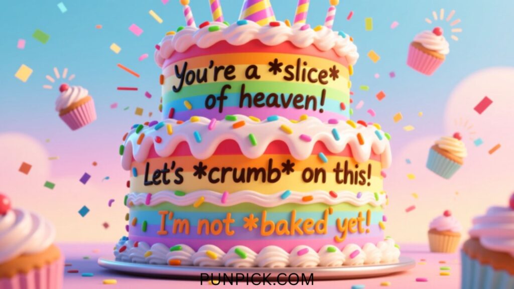 Funfetti Cake Puns