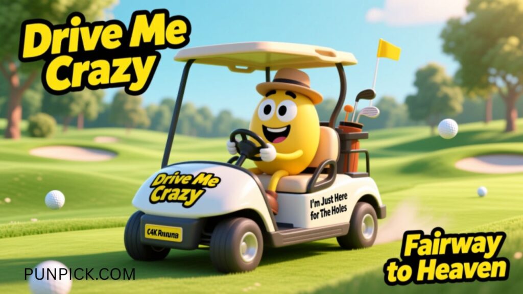 Golf Cart Puns