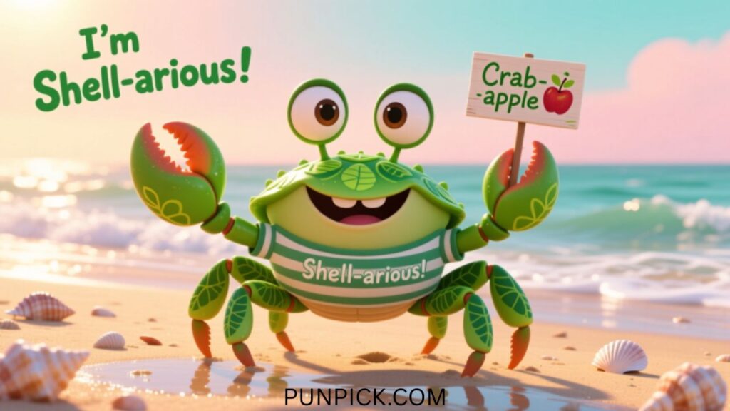 Green Crab Puns