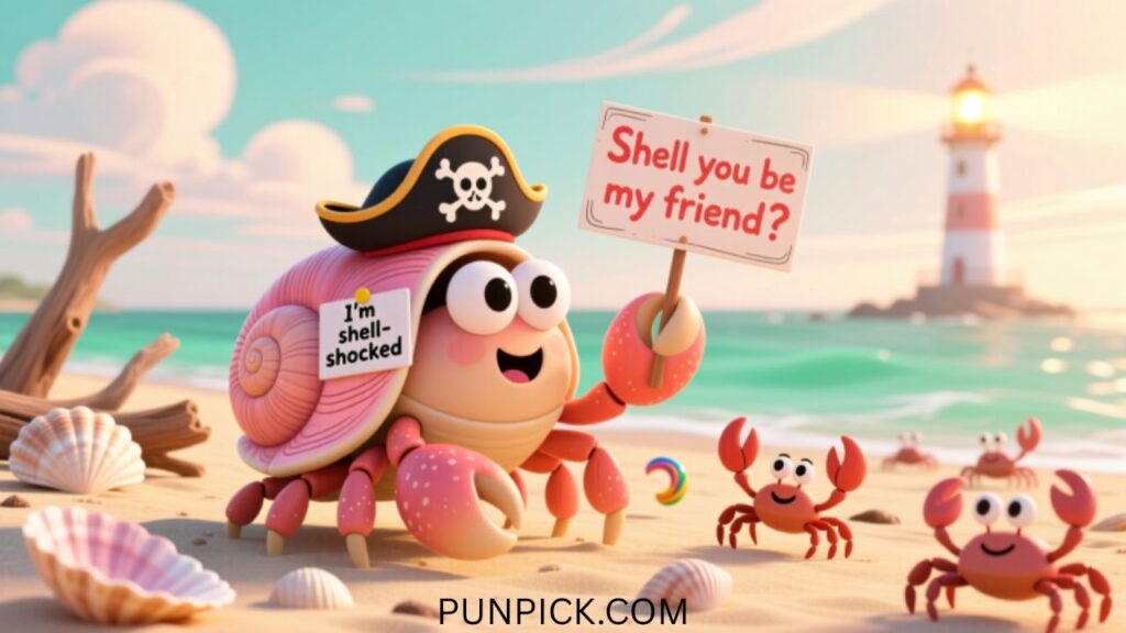 Hermit Crab Puns