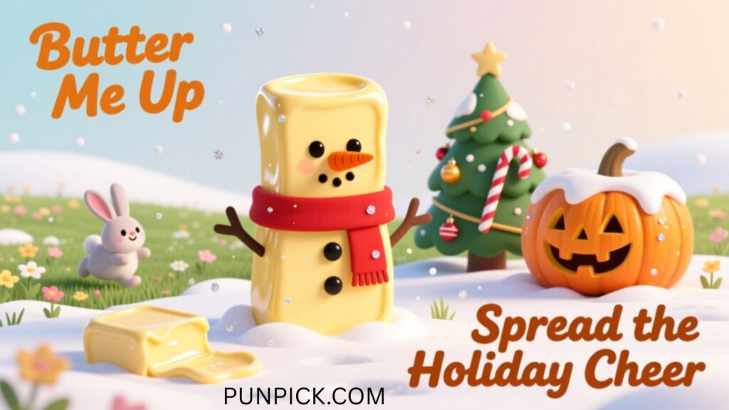 Holiday and Seasonal Butter Puns