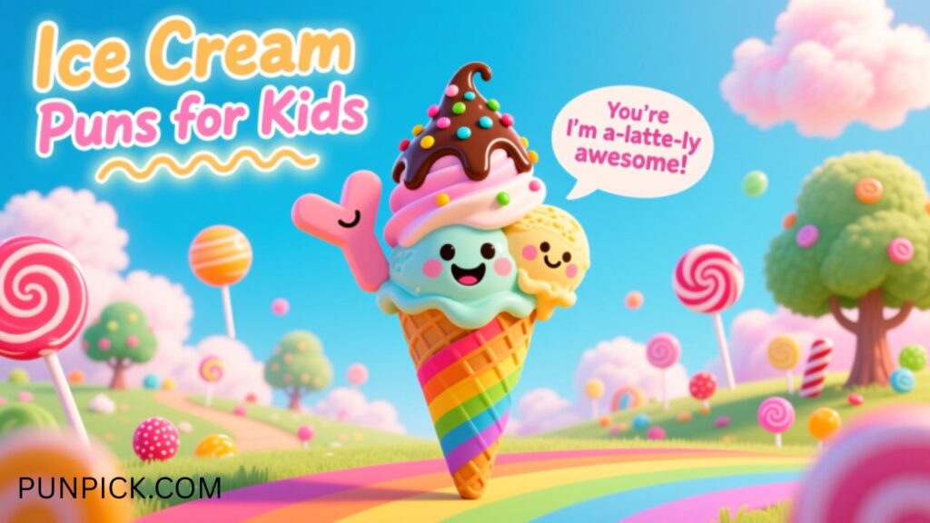 Ice Cream Puns for Kids