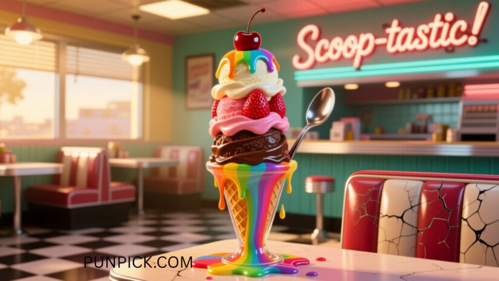 Ice Cream Sundae Puns