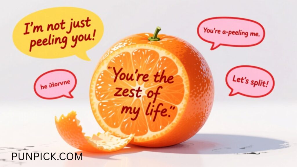 Mandarin Orange Puns