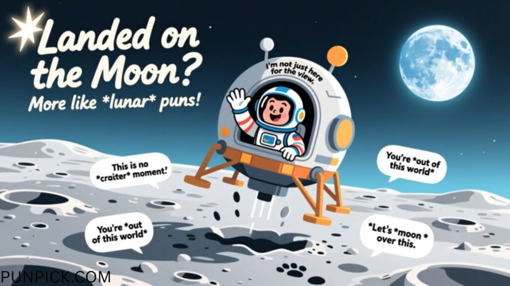 Moon Landing Puns