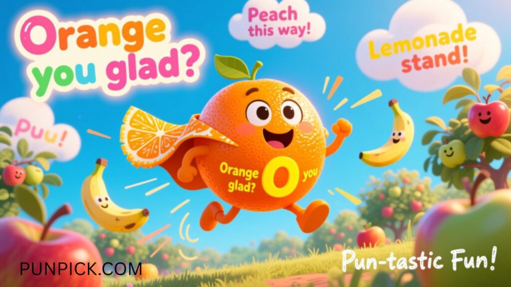 Orange Puns for Kids