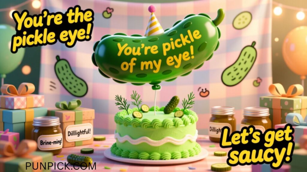 Pickle Puns for Birthday