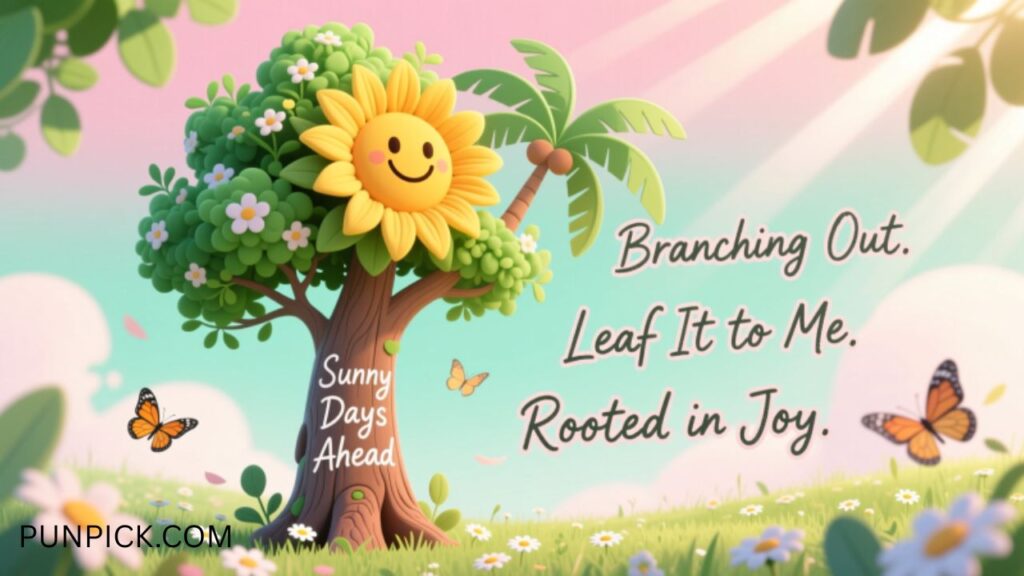 Spring and Summer Tree Puns