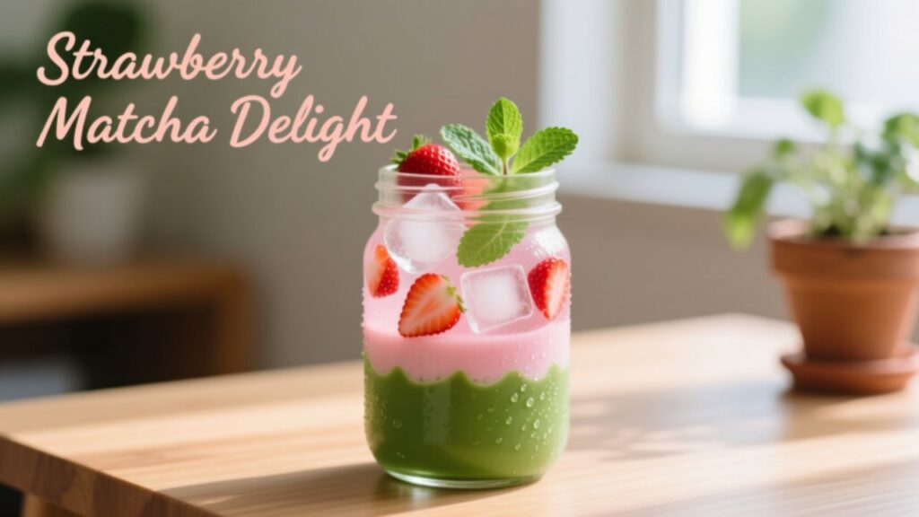 Strawberry Matcha Puns