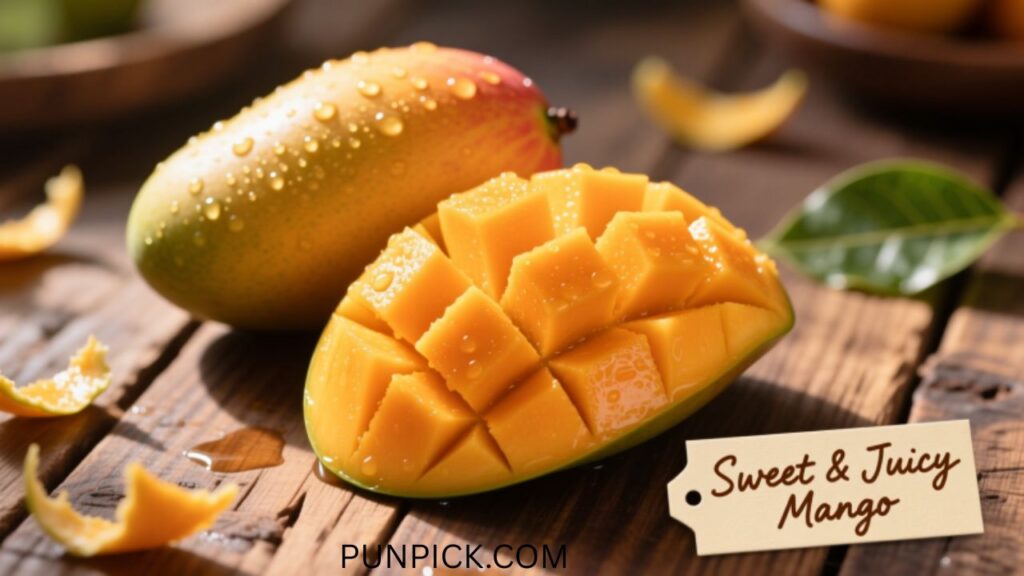 Sweet and Juicy Mango Wordplay